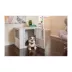 New Age Pet® ECOFLEX® Flexi Door Dog Crate & End Table, Black & White image thumbnail 2