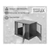 New Age Pet® ECOFLEX® Flexi Door Dog Crate & End Table, Black & White image thumbnail 5