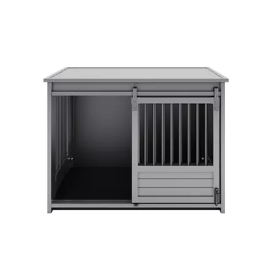 New Age Pet® ECOFLEX® Barn Door End Table Dog Crate - Image 3