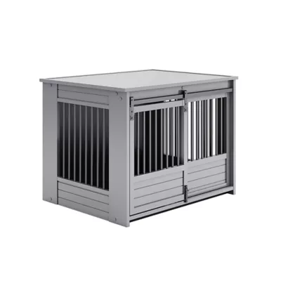 New Age Pet® ECOFLEX® Barn Door End Table Dog Crate - Image 4