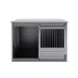 New Age Pet® ECOFLEX® Barn Door End Table Dog Crate, Grey & White image thumbnail 4
