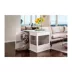 New Age Pet® ECOFLEX® Horizon Pet Crate and End Table, Antique White image thumbnail 2