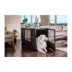 New Age Pet®® ECOFLEX® Flexi Door Dog Crate & End Table, Black & White image thumbnail 2