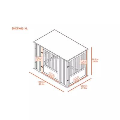 Product New Age Pet  ECOFLEX® Flexi Door Dog Crate