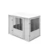 New Age Pet® ECOFLEX® Flexi Door Dog Crate & End Table, Black & White image thumbnail 3