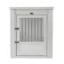 New Age Pet® ECOFLEX® End Table & Dog Crate, Grey and Antique White image thumbnail 1