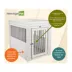 New Age Pet® ECOFLEX® End Table & Dog Crate, Grey and Antique White image thumbnail 7