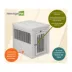 New Age Pet®® ECOFLEX® End Table & Dog Crate, Grey and Antique White image thumbnail 7