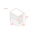 New Age Pet®® ECOFLEX® End Table & Dog Crate, Grey and Antique White image thumbnail 8
