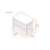 New Age Pet®® ECOFLEX® End Table & Dog Crate, Grey and Antique White image thumbnail 8