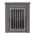 New Age Pet®® ECOFLEX® End Table & Dog Crate, Grey and Antique White image thumbnail 1