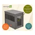 New Age Pet®® ECOFLEX® End Table & Dog Crate, Grey and Antique White image thumbnail 7