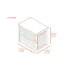 New Age Pet®® ECOFLEX® End Table & Dog Crate, Grey and Antique White image thumbnail 8