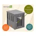 New Age Pet® ECOFLEX® End Table & Dog Crate, Grey and Antique White image thumbnail 6