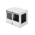 New Age Pet® ECOFLEX® Barn Door End Table Dog Crate, Grey & White image thumbnail 3