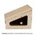 Whisker City® Cheetah Angled Hut Cat Scratcher image thumbnail 5