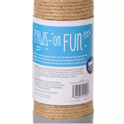 Product Whisker City® Peeking Mouse Scratching Post