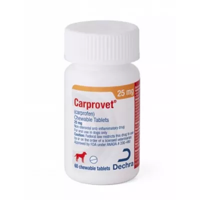 Product Carprovet (Carprofen) Chewable Tablets for Dogs - 25 mg