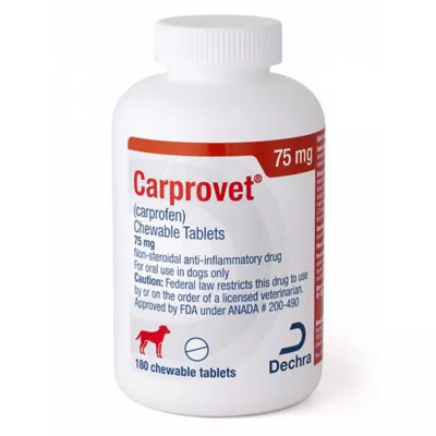 Product Carprovet (Carprofen) Chewable Tablets for Dogs - 75 mg