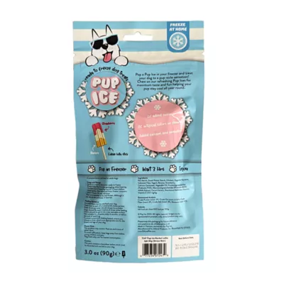 Product Pup Ice Strawberry Banana Rocket Dog Treat 2 Counr 3 OZ
