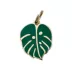 Two Tails Pet Company 'Monstera Leaf' Pet ID Tag image thumbnail 1