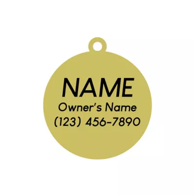 Product Two Tails Pet Company 'Nap Hard, Play Hard' Pet ID Tag