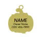 Product Two Tails Pet Company Pumpkin Pie Pet ID Tag