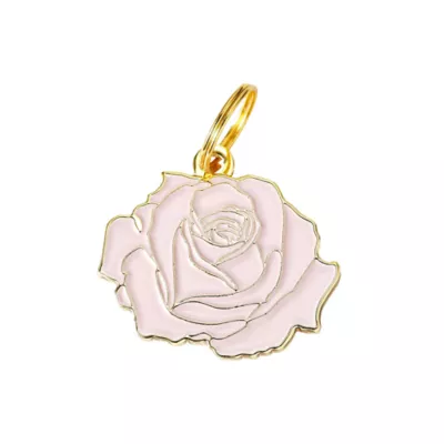 Two Tails Pet Company Rose Pet ID Tag - Image 1