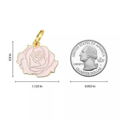 Two Tails Pet Company Rose Pet ID Tag - Image 5