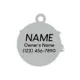 Product Two Tails Pet Company Space Cadet Pet ID Tag