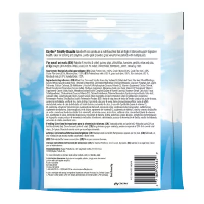 Product Kaytee Timothy Biscuits Baked with Carrot Small Animal Treat
