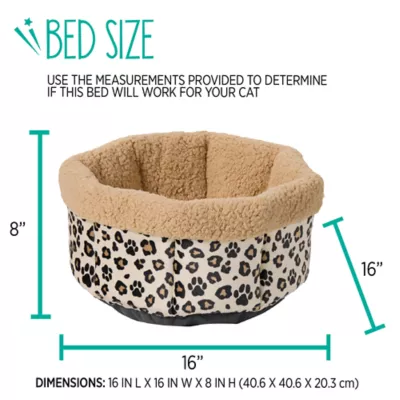 Product  Whisker City® High Wall Cuddler Cat Bed
