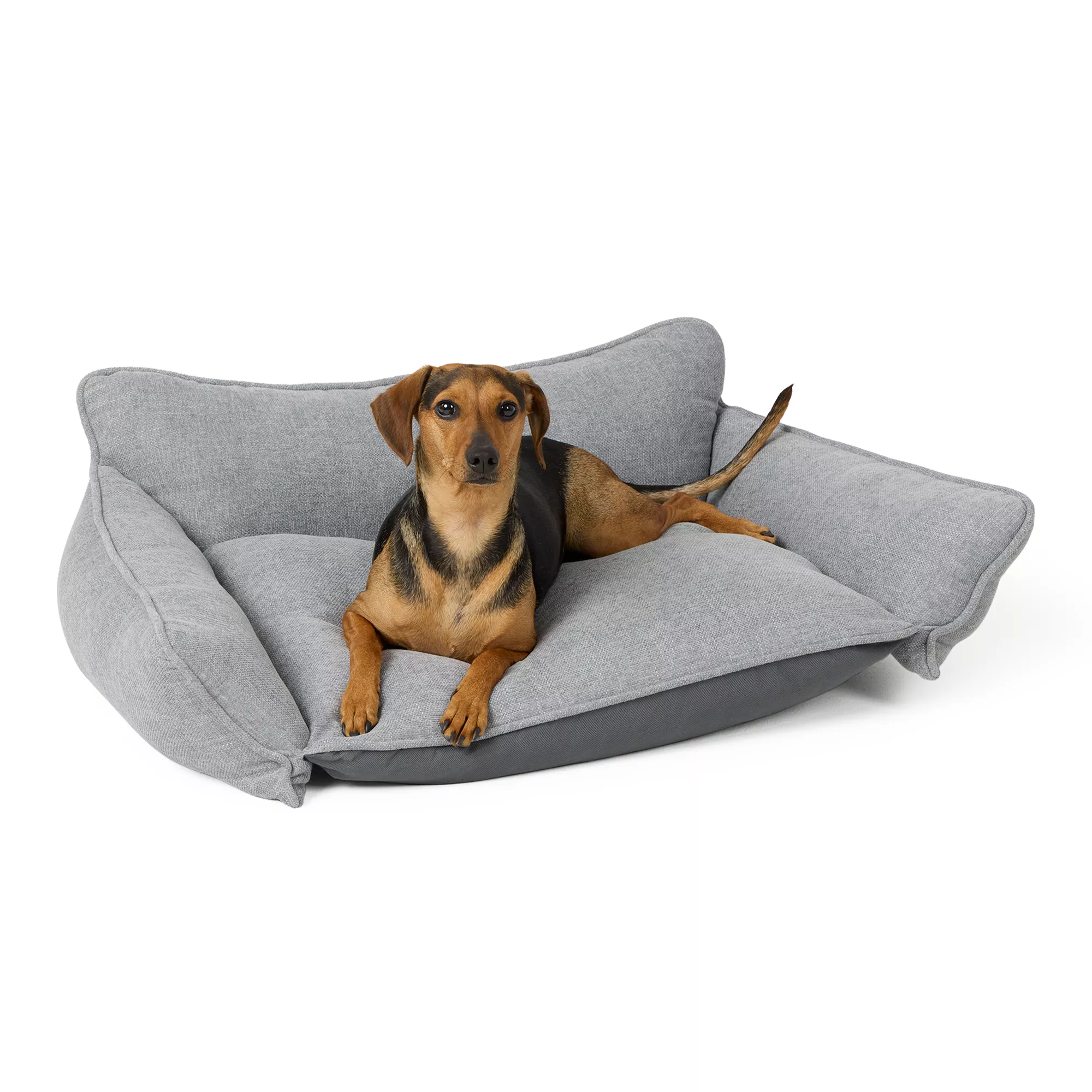 Top Paw® Gray Dog Bed