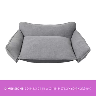Top Paw® Gray Dog Bed - Image 2
