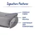 Top Paw® Gray Dog Bed image thumbnail 3