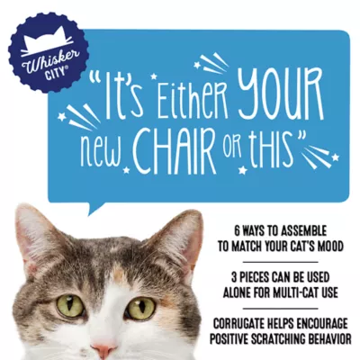 Product Whisker City® 6-in-1 Modular Scratcher