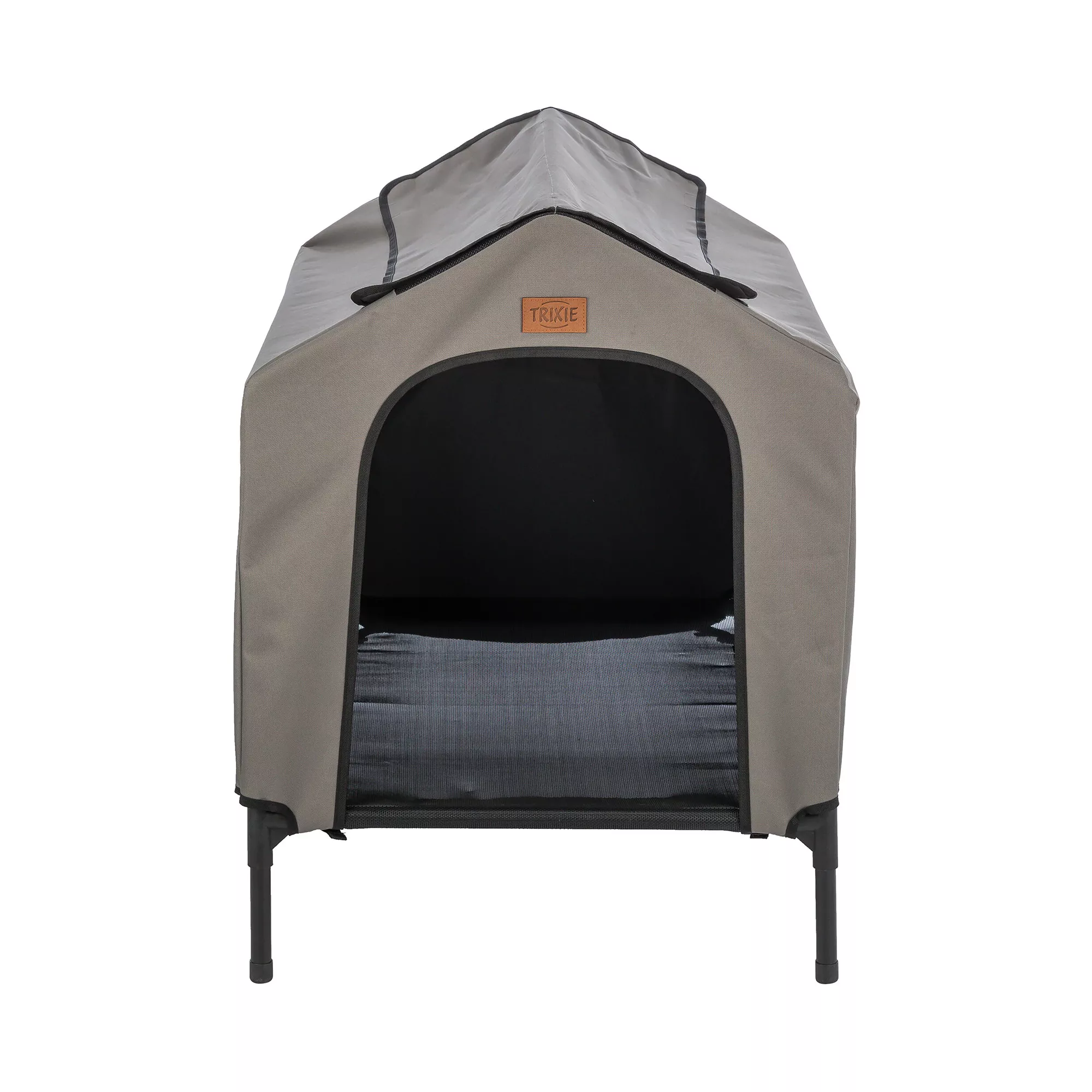 TRIXIE 2-in-1 Elevated Portable Dog House/Cot & Tent for Dogs