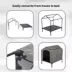 TRIXIE 2-in-1 Elevated Portable Dog House/Cot & Tent for Dogs image thumbnail 6