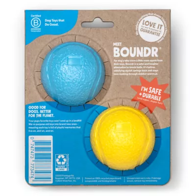 Product West Paw Zogoflex Boundr™ Ball Dog Toy 2-Pack