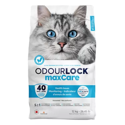 Product OdourLock Cat Litter Ultra Premium Health Monitoring - OdourLock maxCare 12KG Bag