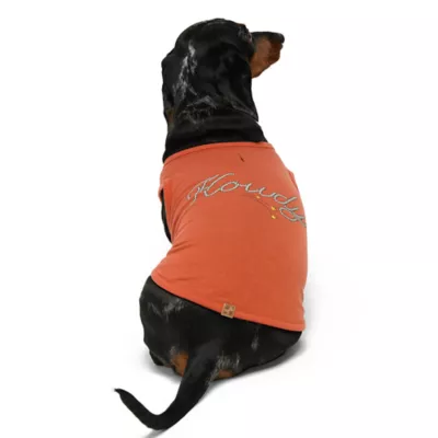 Product Hotel Doggy "Howdy" Lasso Jersey Tank Top T-shirt for Dogs