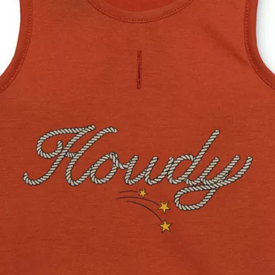 Product Hotel Doggy "Howdy" Lasso Jersey Tank Top T-shirt for Dogs