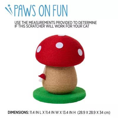Product Whisker City® Mushroom Cat Scratcher
