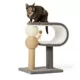 Product Whisker City® Curved Scratcher & Perch