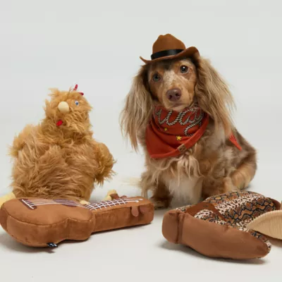 Product Hotel Doggy Dog Toy Cowboy Boot O/S