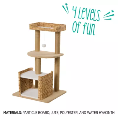 Product Whisker City® Jute and Multi Level Tower