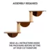 Whisker City® Triple Level Wall Mounted Cat Perch image thumbnail 4