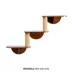 Whisker City® Triple Level Wall Mounted Cat Perch image thumbnail 5