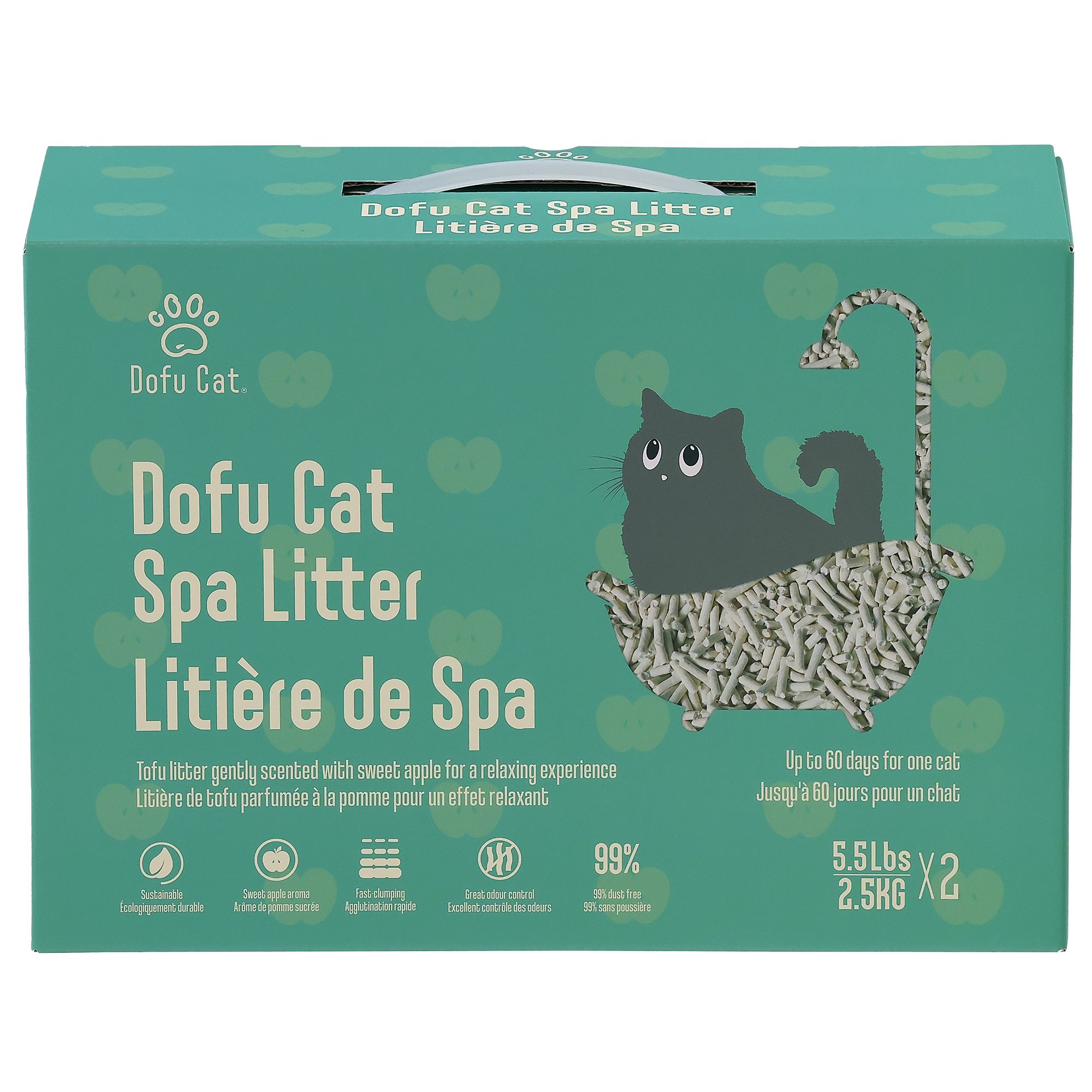 Dofu cat litter box