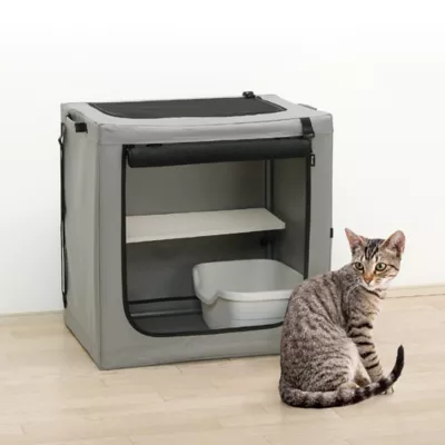 Product PetPals Portable Folding Travel Cat Condo Crate